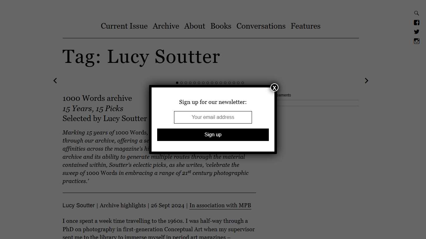 Lucy Soutter Archives | 1000 Words